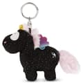 Miniatyrbild 2 av 3: Nici nyckelring Unicorn Yin 9 x 10 cm polyester svart/rosa