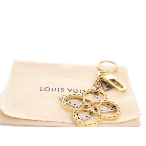 Pre-owned Louis Vuitton Gold Plated Neo Tapage Bag Charm Gold