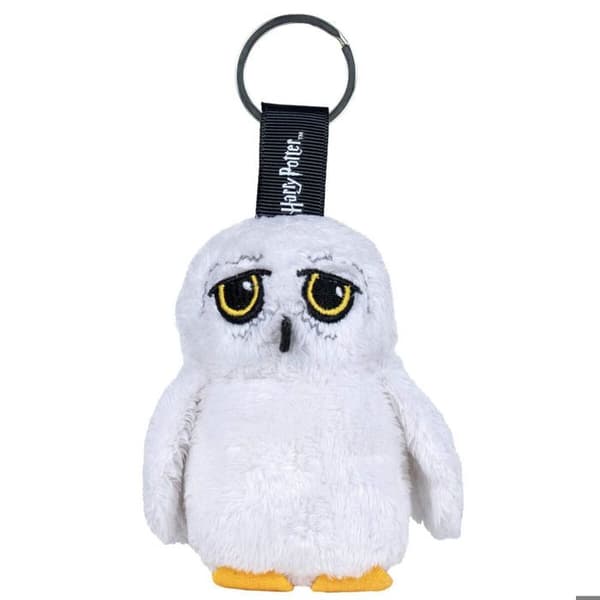 Nyckelring i plysch - Play by play - Harry Potter Hedwig - Mjuk - Idealisk för barn - Unisex