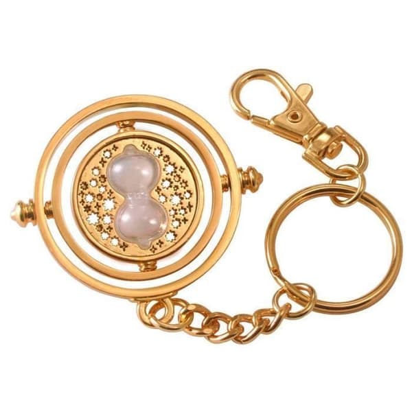 Nyckelring - Noble Collection - Time Turner - Gul - Inspirerad av Harry Potter - Blandat