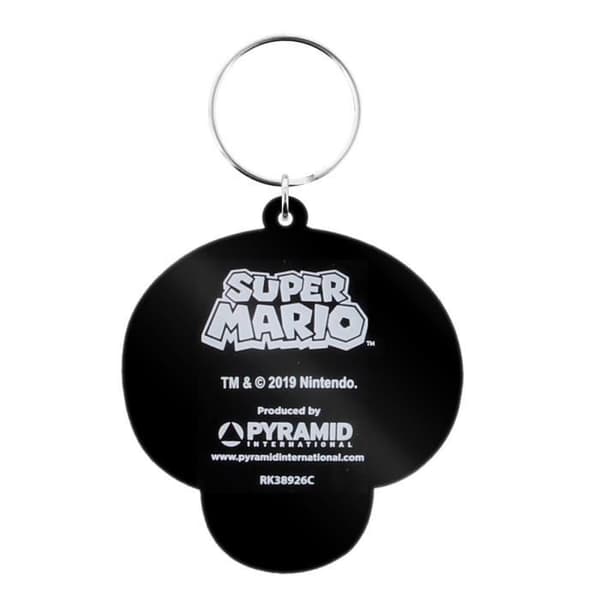 Toad Super Mario nyckelring - NINTENDO - Tillbehör - Vit - Metall