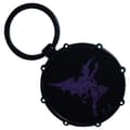 Miniatyrbild 2 av 2: Black Sabbath Wavy Logo And  Daemon Drum Double Sided Keyring Keychain One Size