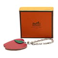 Miniatyrbild 6 av 6: Pre-owned Hermès Leather Apple Bag Charm Red