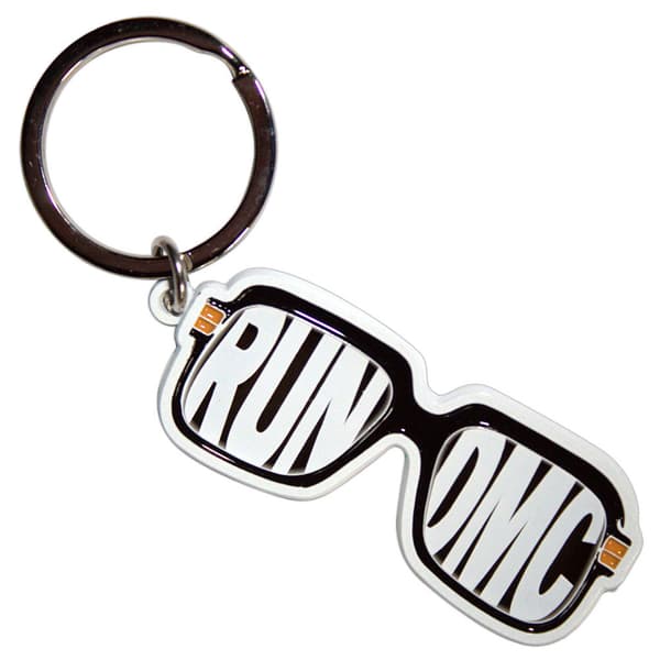 Run DMC Glasses Keyring Keychain One Size