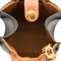 Miniatyrbild 4 av 10: Pre-owned Celine Micro Triomphe Coated Canvas Vertical Cabas Bag Charm Brown