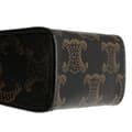Miniatyrbild 8 av 10: Pre-owned Celine Micro Triomphe Coated Canvas Vertical Cabas Bag Charm Brown