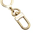 Miniatyrbild 3 av 4: Pre-owned Louis Vuitton Brass Pochette Extender Key Ring Gold
