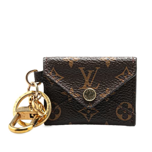 Pre-owned Louis Vuitton Monogram Kirigami Bag Charm And Key Holder Brown
