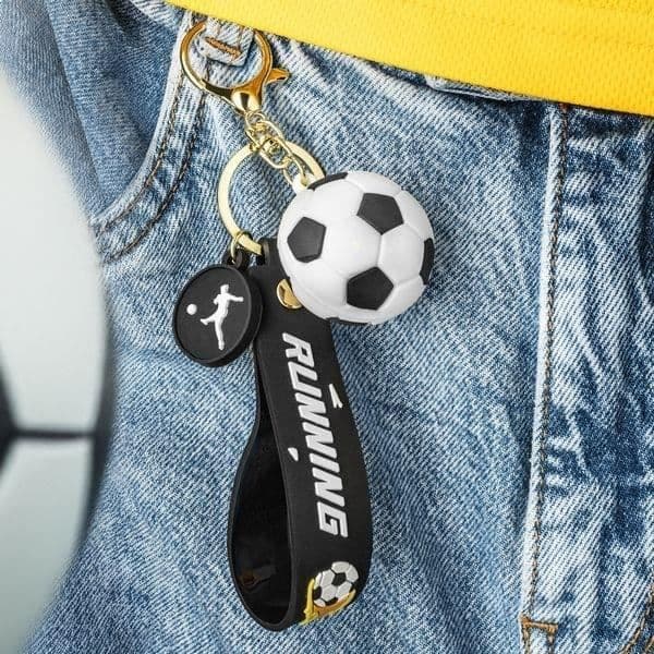 Nyckelring tema fotboll nyckelring fotboll
