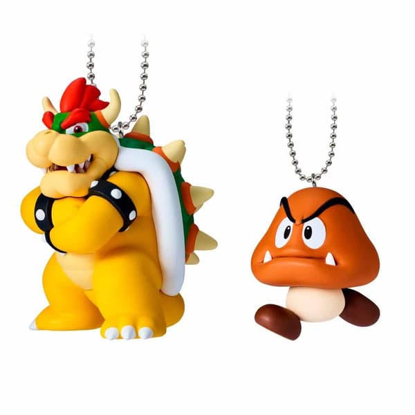 Super Mario Bros assorted Surprise figure keychain 5,4cm