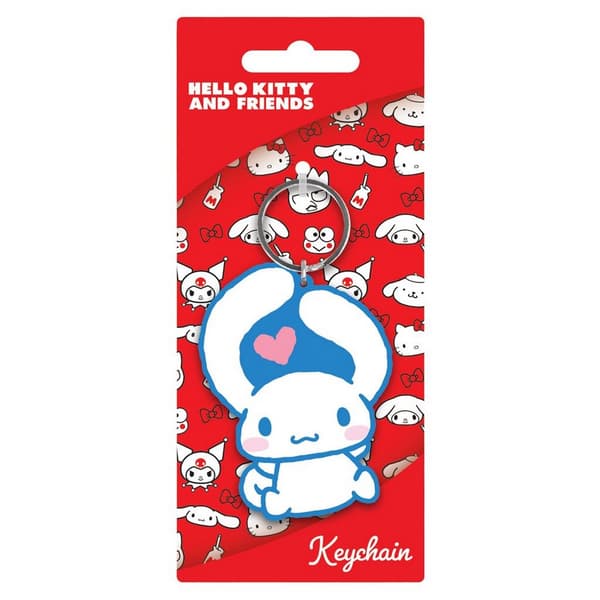 Hello Kitty Got Heart Cinnamoroll Keyring
