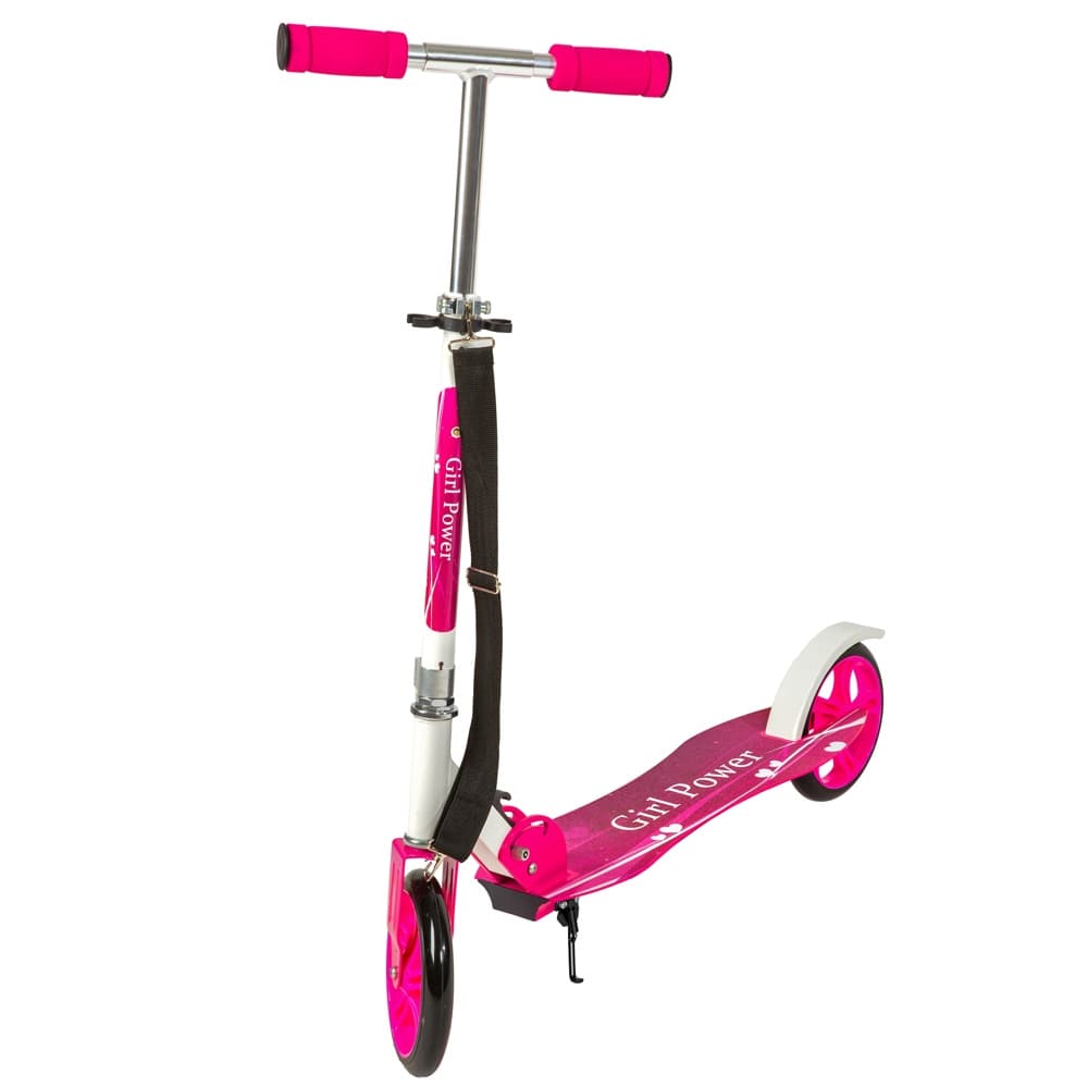 Sparkcykel ihopfällbar - pink