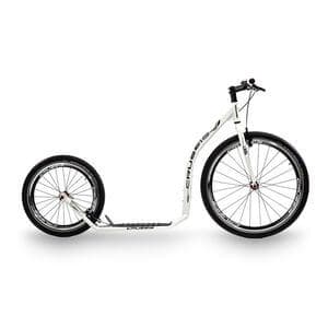 Sparkesykkel Urban 4.1, white/black, Crussis
