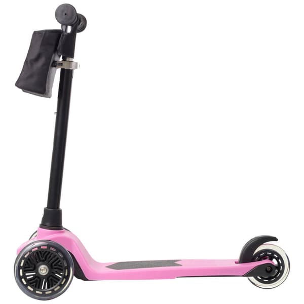 Sparkesykkel, Mini Kick Supreme+, Rosa, Stiga