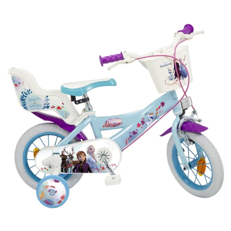 Barncykel Frozen 12" Ljusblå