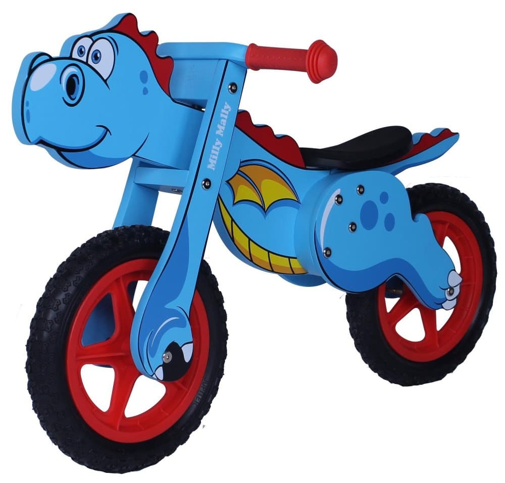 Milly Mally Dino Blue Bike Race