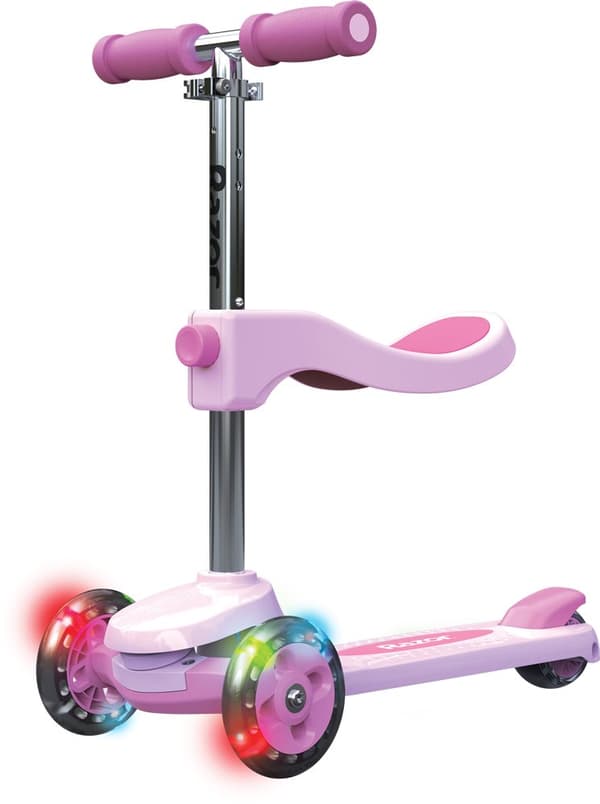 Rollie Scooter 2-i-1 Rosa Razor