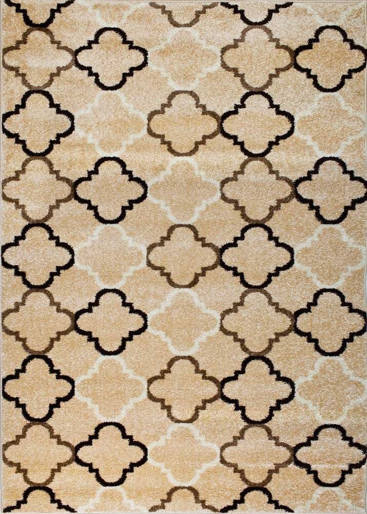 D-sign Matta Rainbow Collection Florence Beige/Mörkbrun
