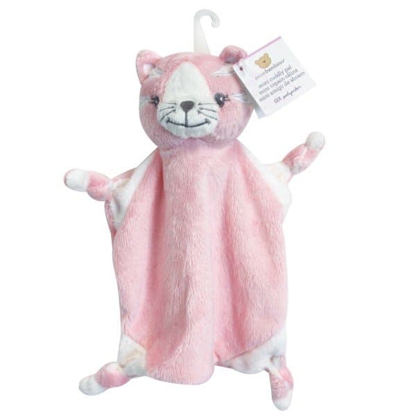 Snuttefilt Piccolo Bambino Mini Katt Rosa
