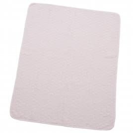 Filt Rätt Start Ekologisk Bomull Rosa 75x100cm