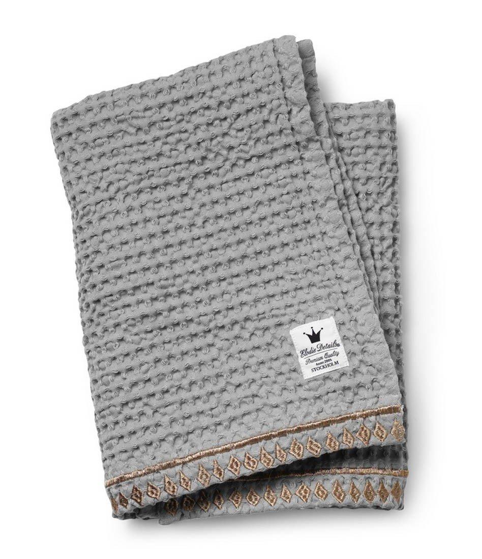 Waffle Blanket Elodie Details Cotton Gilded Grey