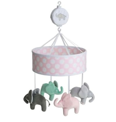 Musikmobil Rätt Start Elefant Rosa