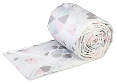 Spjälskydd Ng Baby Circus Pink för Spjälsäng