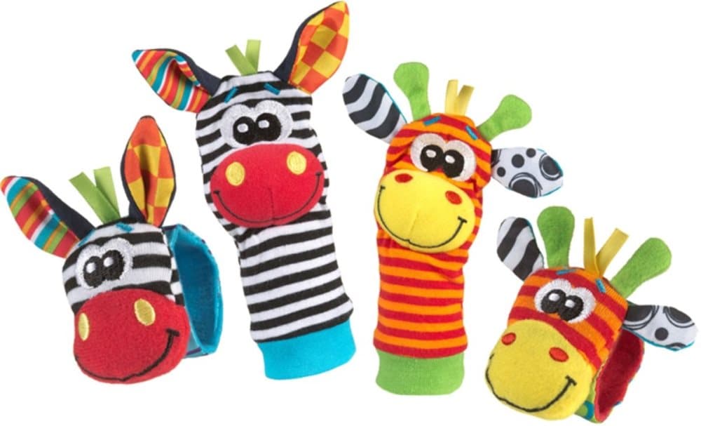 Aktivitetsleksak Playgro Skallra Jungle Wrist Rattle