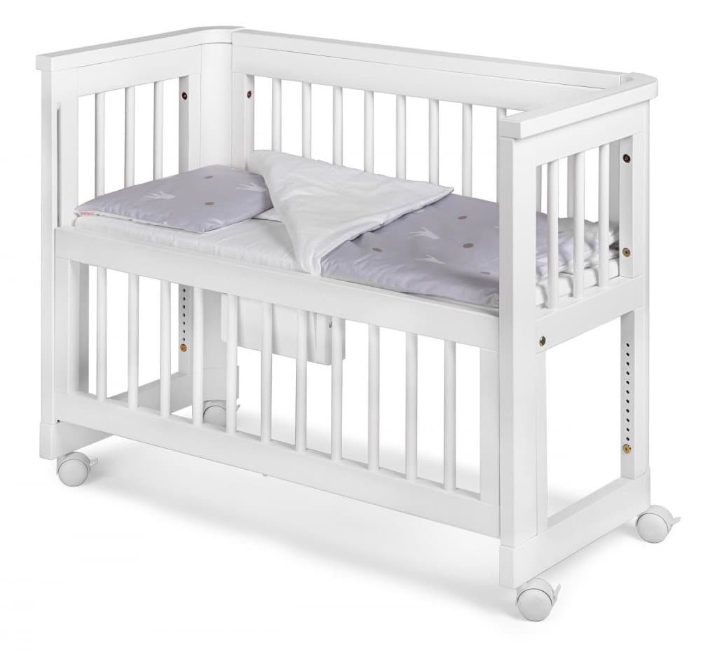 Minisäng Troll Crib Sun Vit