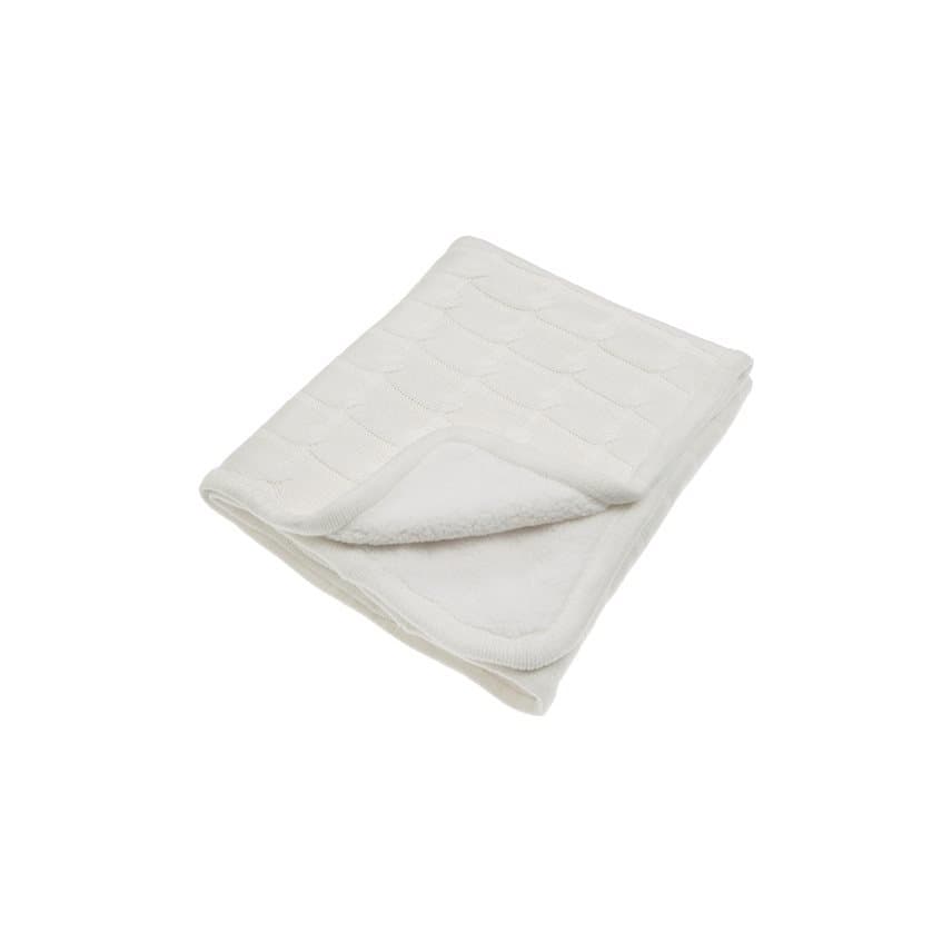 Filt Vinter & Bloom Teddy Ivory 100x80cm