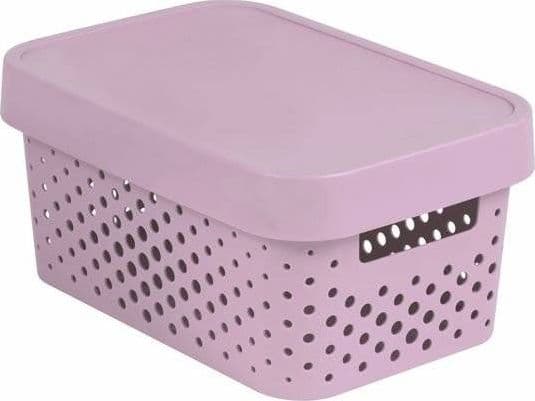 Curver INFINITY 4,5 liter rosa genomskinlig behållare med lock