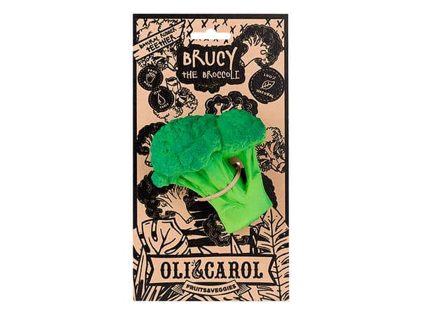 Oli&Carol Brucy the Broccoli teether, 0+