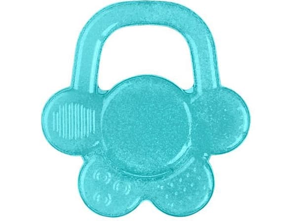 BabyOno bitring med gel och blomma (1018)