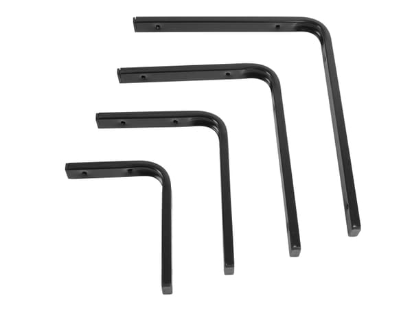 Home>it® hyllyteline F-profiililla 120 x 150 mm musta