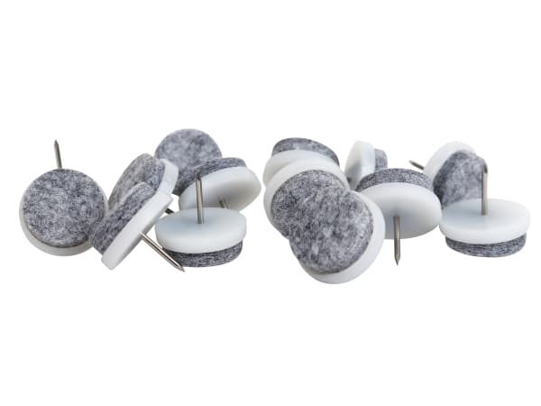 Home&gt;it® glidesøm med filt Ø24 mm 80 stk grå