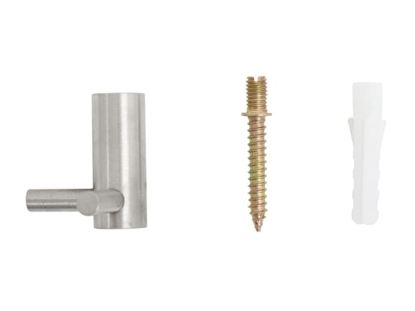 Home>it® knag "Y" med 2 kroge 1,4 x 3,5 cm rustfrit stål