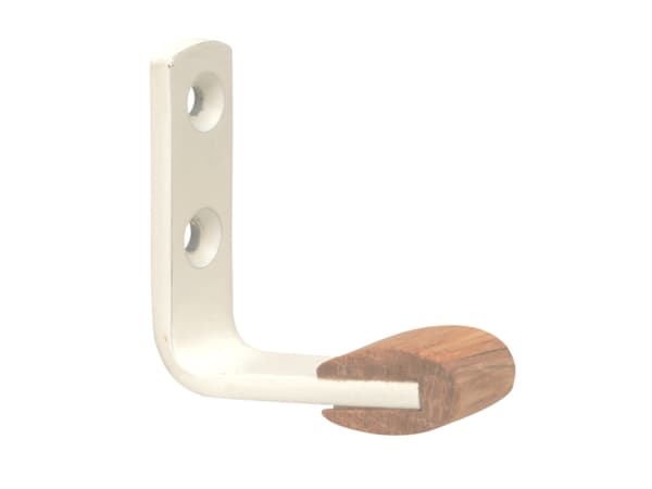 Home&gt;it® enkelkrok 1,5 × 5,5 x 5 cm bokträ vit