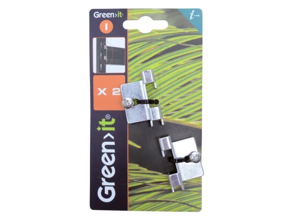 Green&gt;it® ändhållare för upphängningsskena 2 st.