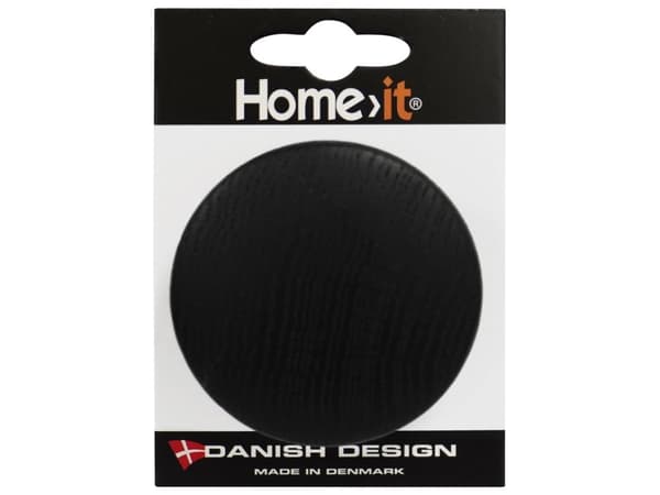 Home>it® træknop Ø75 mm egetræ sort