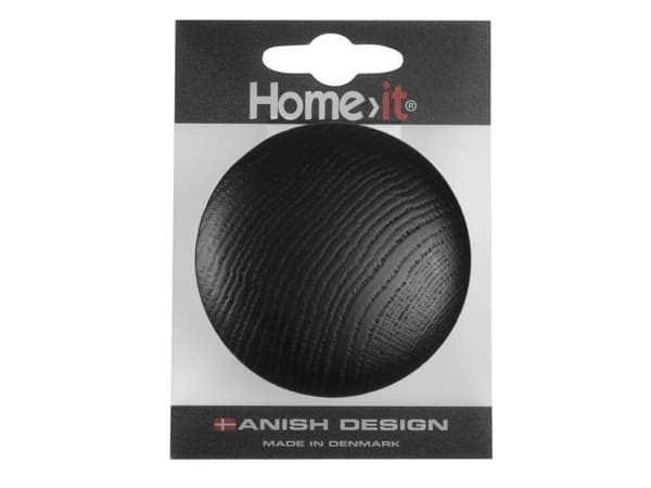 Home>it® træknop Ø75 mm egetræ sort