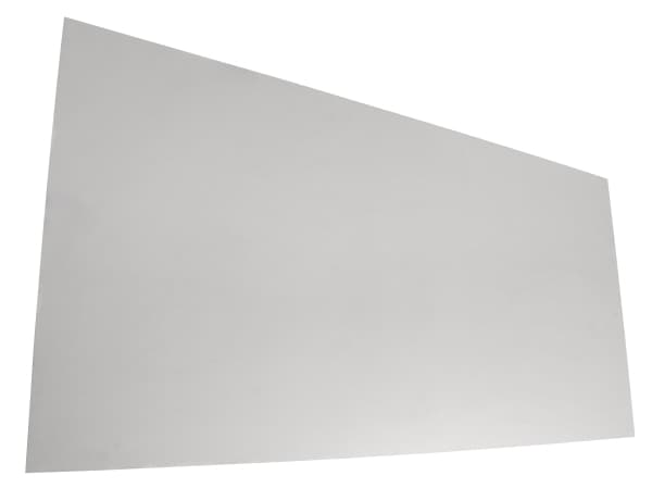 Home&gt;it® fyrkantig stänkplatta 90 x 45 cm borstat rostfritt stål
