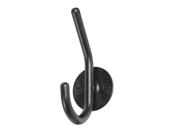 Home>it® hattekrog enkelt Ø10 mm x 6 × 6 x 8 cm sort