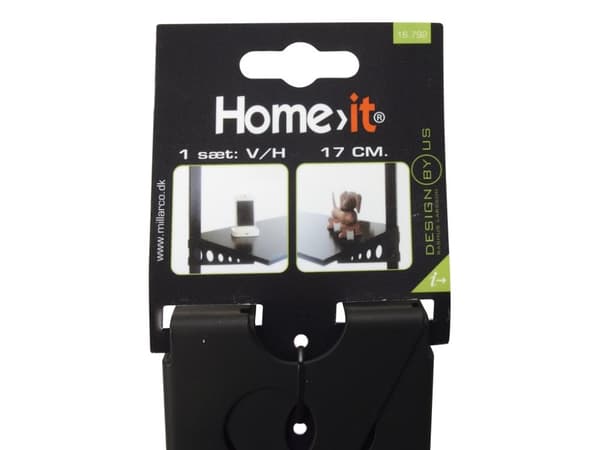 Home&gt;it® hyllkonsol höger och vänster CPH 17 cm svart