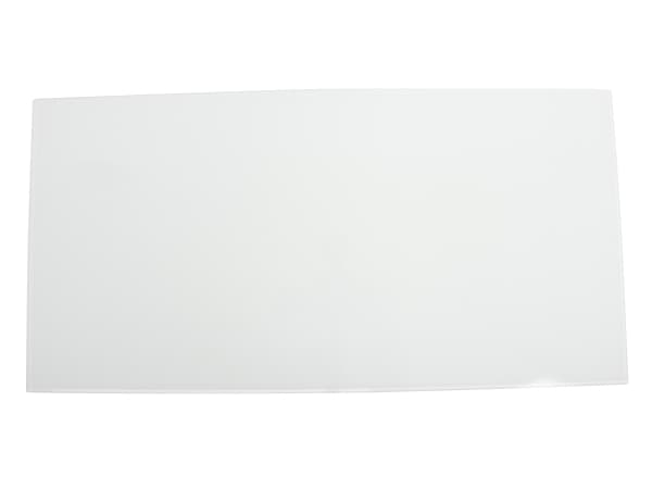 Home>it® firkantet stænkplade 60 x 30 cm hærdet hvid glas