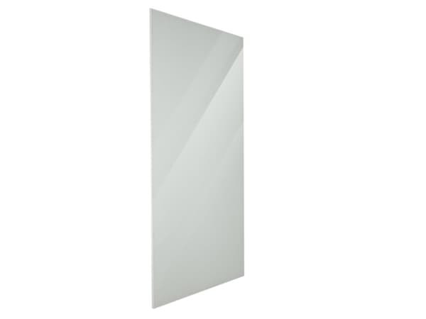 Home>it® firkantet stænkplade 60 x 30 cm hærdet hvid glas