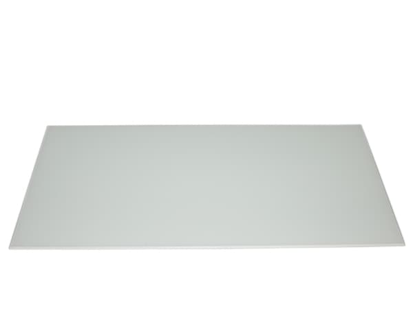 Home>it® firkantet stænkplade 80 x 40 cm hærdet hvid glas
