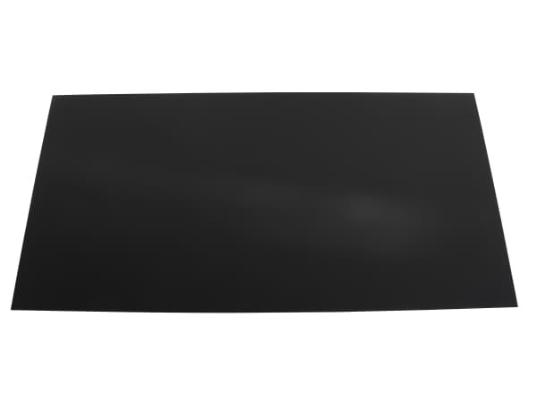 Home>it® firkantet stænkplade 60 x 30 cm hærdet sort glas