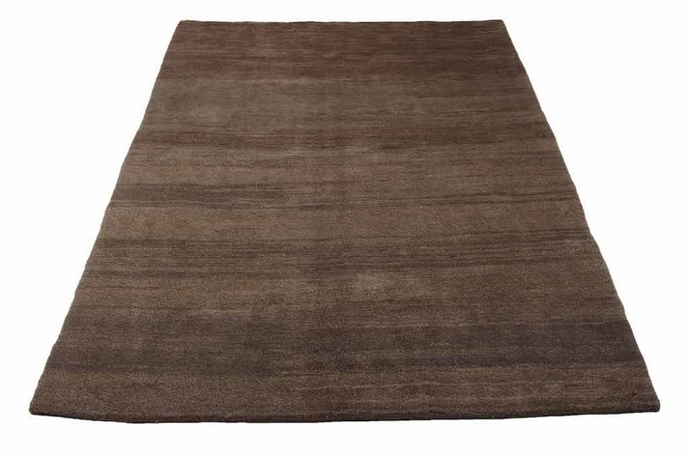 Käsin solmittu persialainen matto Gabbeh Shiraz Villa ruskea 176x237cm