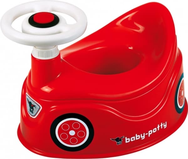 BIG Baby Potty, Röd, Plast, Bild, Baby-Potty, Pojke/flicka, 1 År