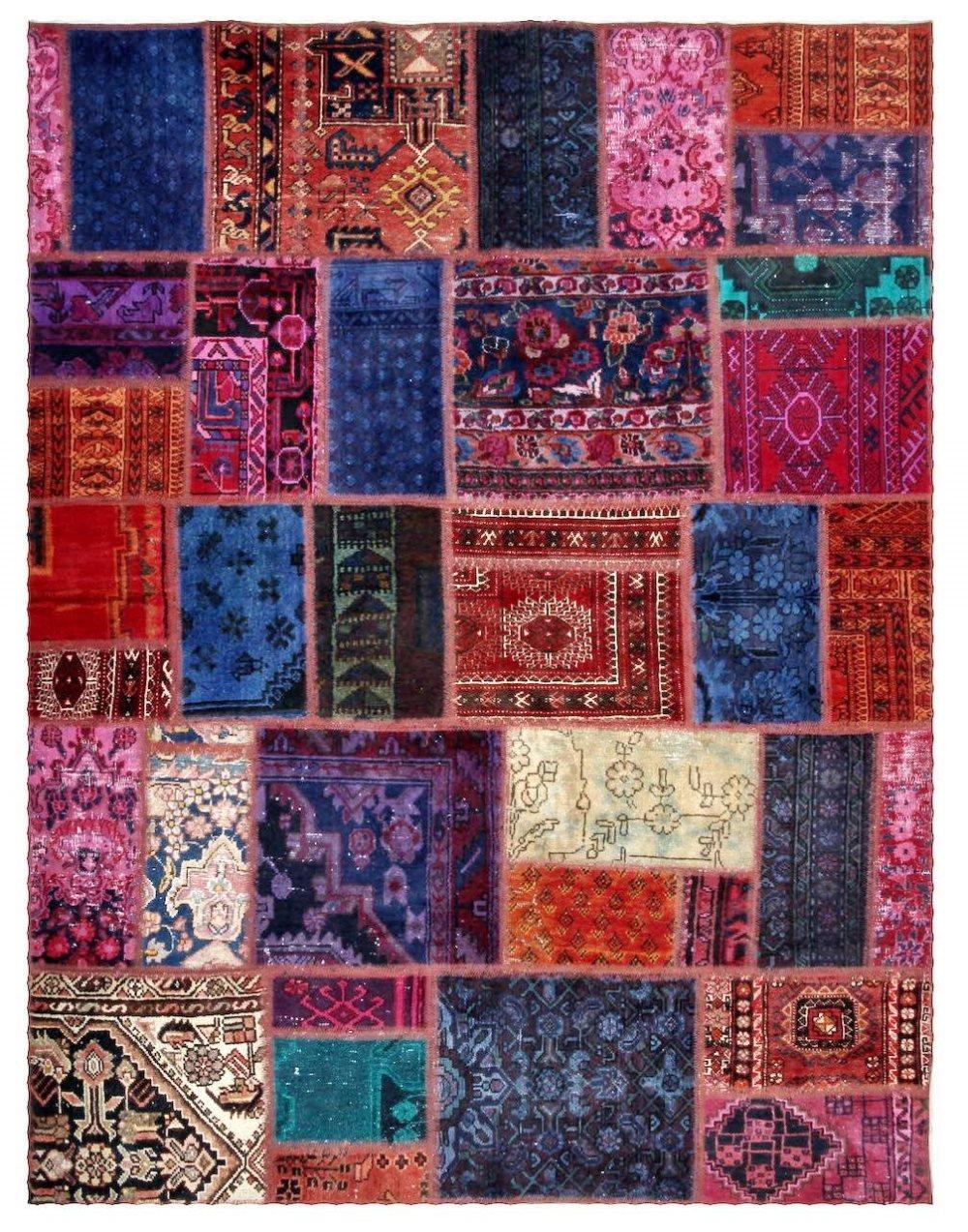 Käsin solmittu persialainen korjaustyynymatto villa / lanka 173x227cm